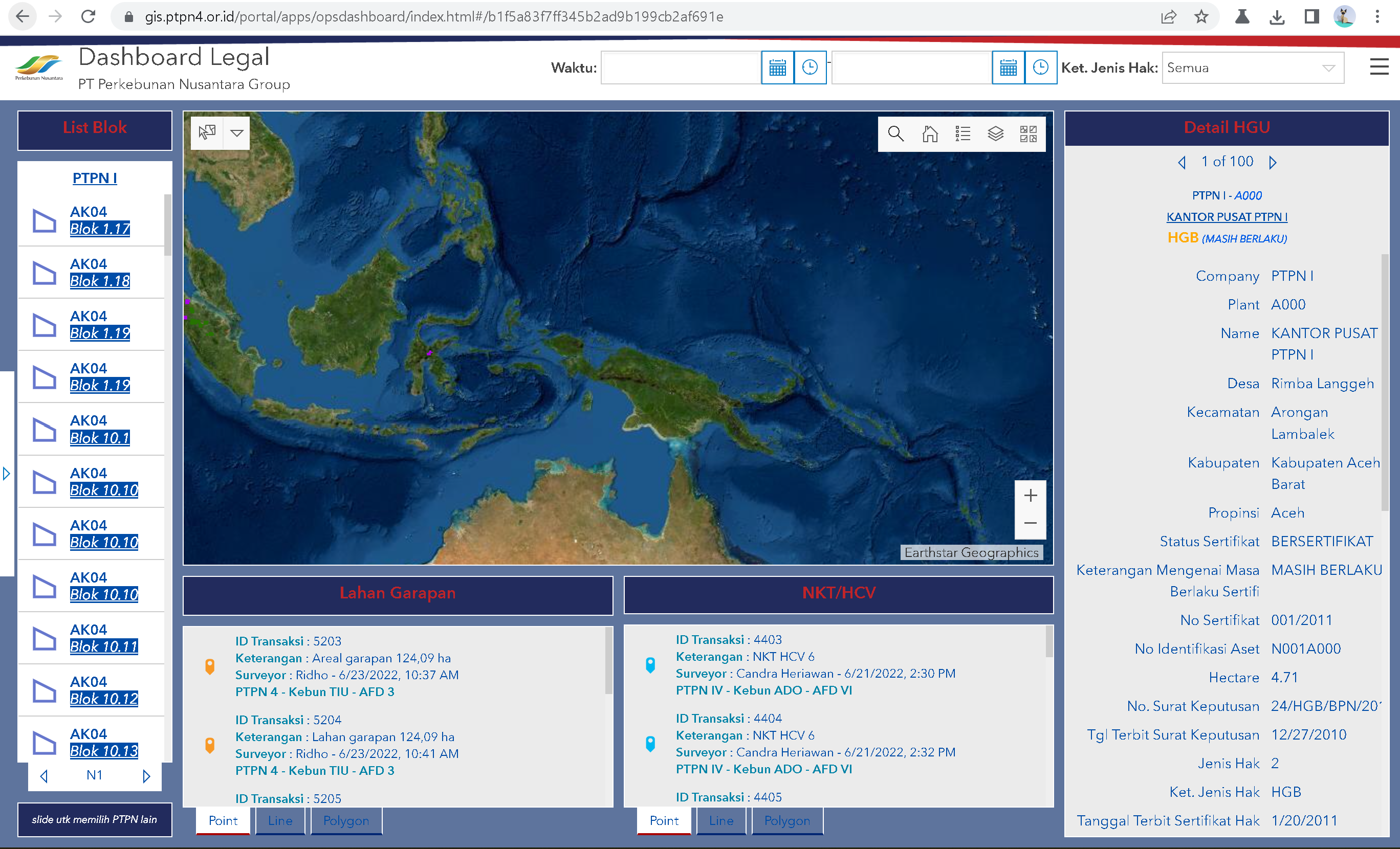 Local Perspective Map View